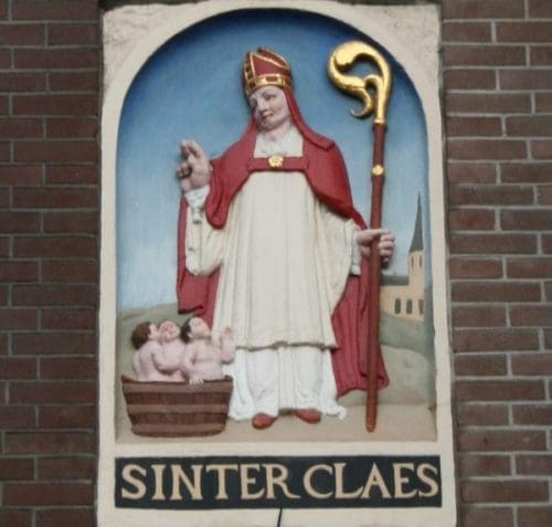 Gable stone Sinterclaes Gable stone Sinterclaes
