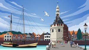 Hoorn historic harbour town day trip from Amsterdam