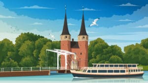 Delft canal town and blue pottery day trip from Amsterdam