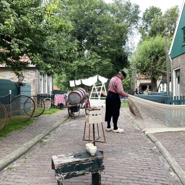 Zuiderzee net making
