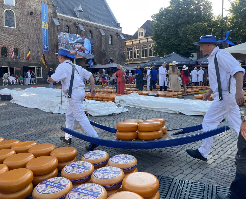 Alkmaar Cheese Market on the Waagplein