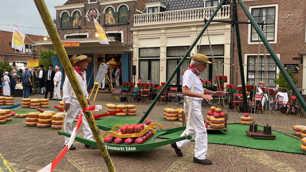 Edam Cheese Market on the market square