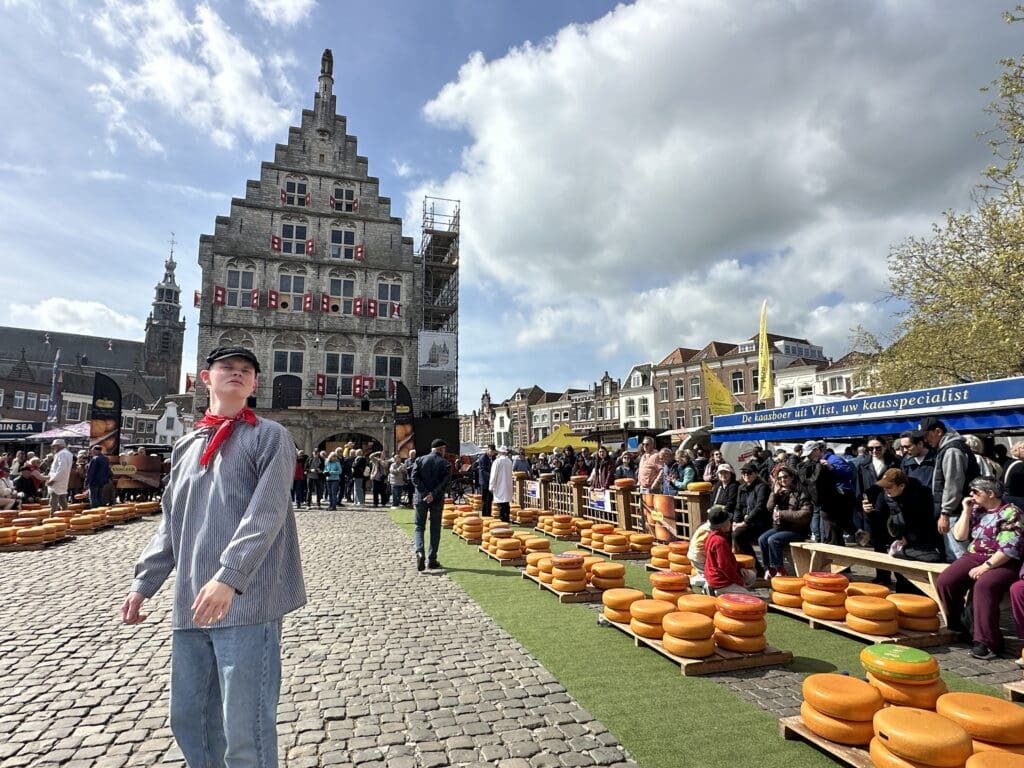 Gouda Cheese Market on the Markt square