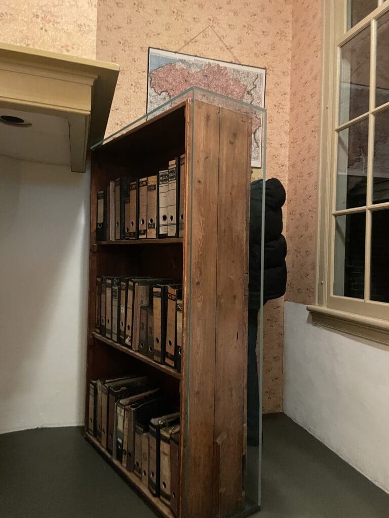 Secret Annex bookcase