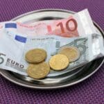 euros on a plate euros on a plate