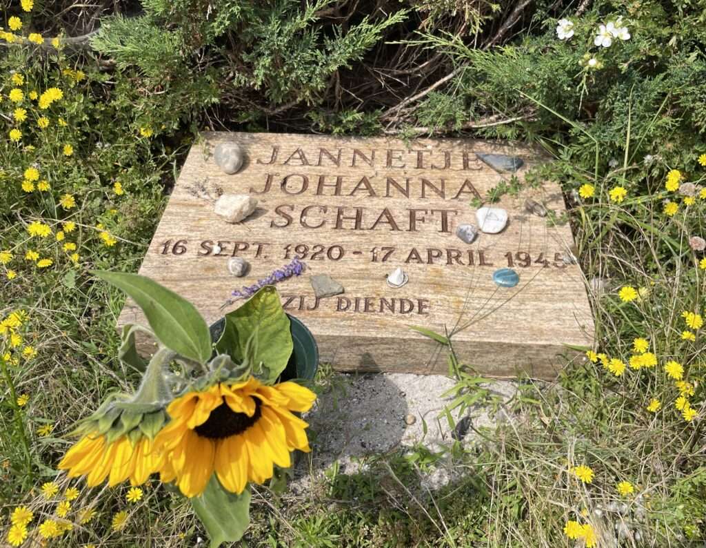 Hannie Schaft Grave Bloemendaal