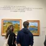 Visitors at the Van Gogh, All Our Paintings exhibition at the Kröller-Müller Museum